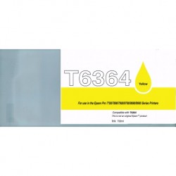 C13T636400 / T6364 cartouche d'encre Jaune compatible pour imprimante EPSON