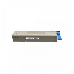 44318608 Toner Noir compatible pour imprimante OKI