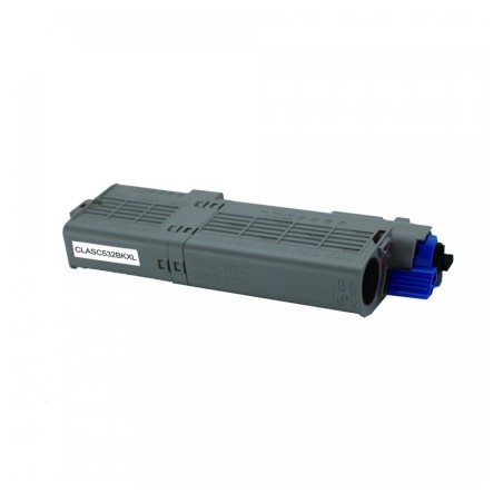 46490608 Toner Noir compatible pour imprimante OKI 46490608 Toner Noir compatible pour imprimante OKI
