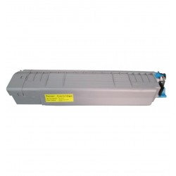 43837129 Toner Jaune compatible pour imprimante OKI