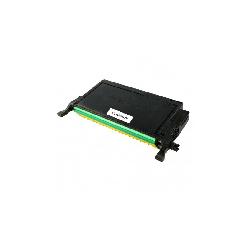 CLP-Y660B Toner Jaune compatible pour imprimante SAMSUNG