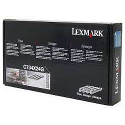 C734X24G Tambour 4 couleurs pour imprimante Lexmark C734/736, X734/738