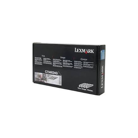 Kit Photoconducteur Lexmark 4 unités pour imprimante C734 736 X734 738 Kit Photoconducteur Lexmark 4 unités pour imprimante C734 736 X734 738