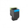 80C2SC0 80C2SCE Toner Cyan compatible pour imprimante LEXMARK
