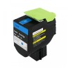 800X2 80C0X20 802XC 80C2XC0 Toner Cyan compatible pour imprimante LEXMARK