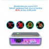 Boiter de stérilisation UV pour smartphones et masques