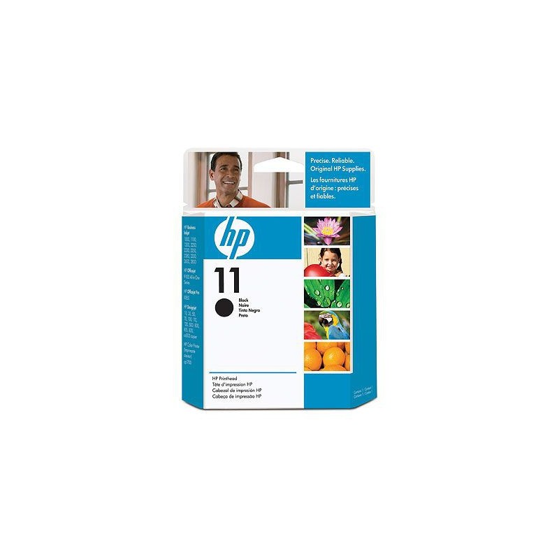 C4810A Tête d'impression Noir N° 11 pour imprimante et traceur HP