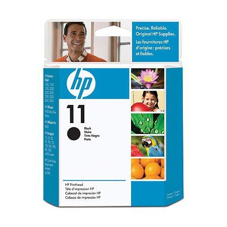C4810A Tête d'impression Noir N° 11 pour imprimante et traceur HP C4810A Tête d'impression Noir N° 11 pour imprimante et traceur HP