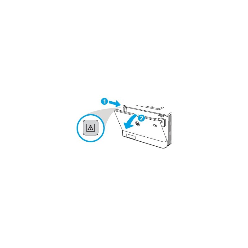 Toner HP 415A W2030A Noir - Pour LaserJet Pro M454 / M479 - 2400 Pages - Technologie JetIntelligence