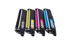 2 Packs de 4 toners compatibles Brother TN-910 BK/C/Y/M + 1 kit de fusion D00C55001 gratuit