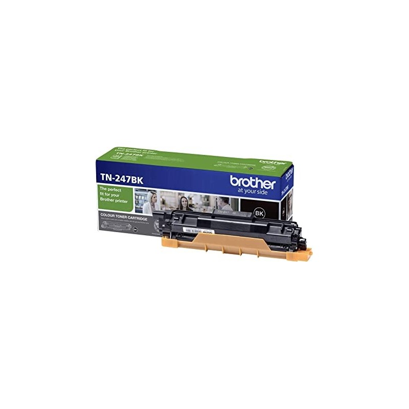 TN-247BK Toner Noir original pour imprimante BROTHER - Brother DCP-L3510CDW/DCP-L3550CDW