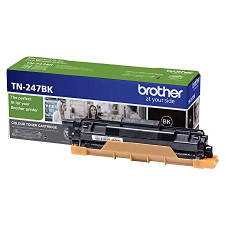 TN-247BK Toner Noir original pour imprimante BROTHER - Brother DCP-L3510CDW/DCP-L3550CDW