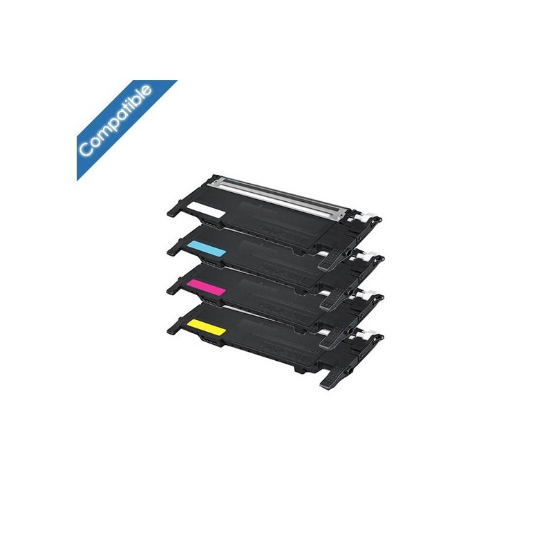 2 Packs 4 cartouches compatibles Samsung CLT-404S BK/C/Y/M + Courroie de Transfert  SAMSUNG JC96-06292A offert