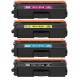 Pack de 4 cartouches toners compatibles Brother TN-326 BK/C/Y/M + 1 Collecteur de toner usagé Brother original WT-320CL offert