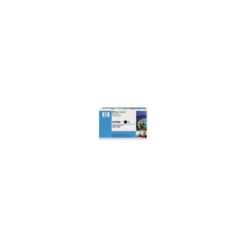 C9720A Toner Noir pour imprimante HP Color Laserjet 4600 et 4650