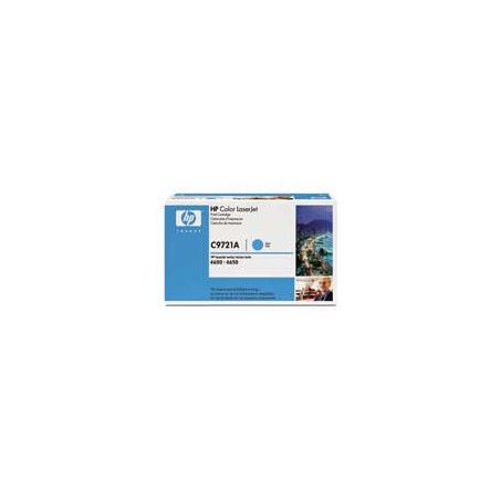 C9721A Toner Cyan pour imprimante HP Color Laserjet 4600 et 4650 C9721A Toner Cyan pour imprimante HP Color Laserjet 4600 et 4650