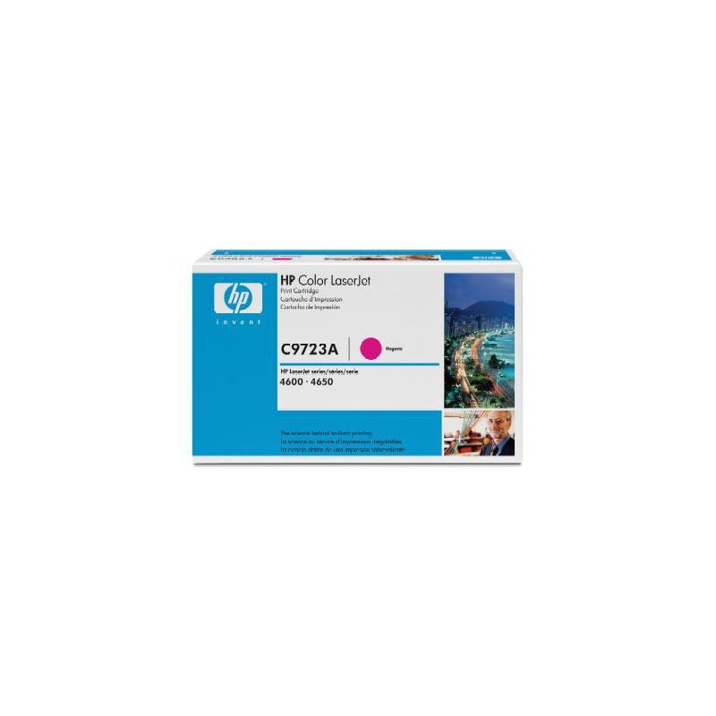C9723A Toner Magenta pour imprimante HP Color Laserjet 4600 et 4650