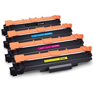 Pack 4 cartouches de toner compatible Brother TN-243 BK/C/Y/M