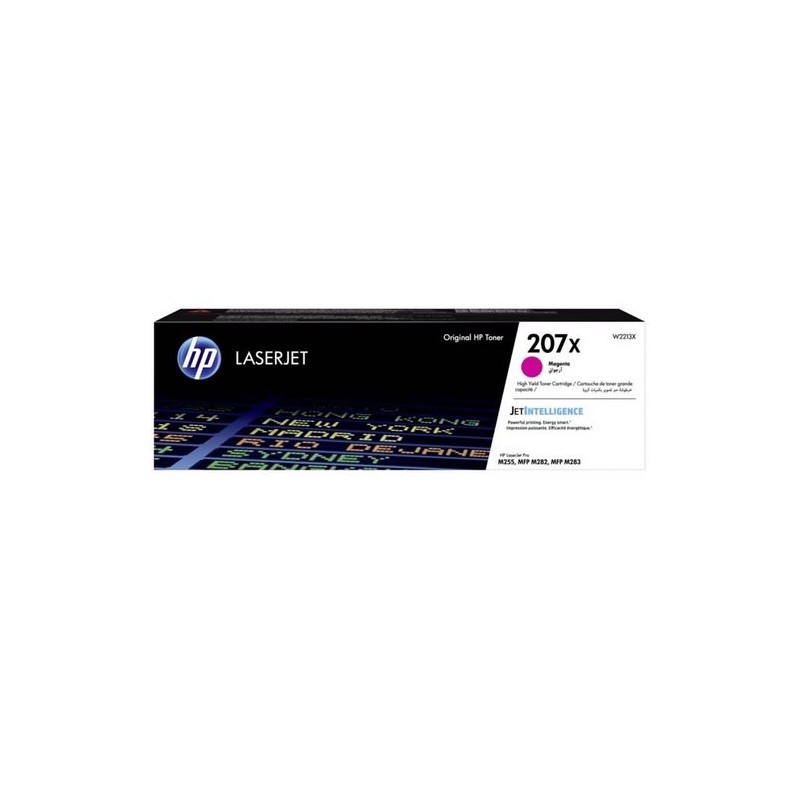 W2213X - Toner HP 207X Magenta - M255dw/M255nw/MFP M282nw